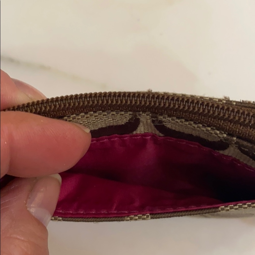 Coach key chain/change purse - Picture 4 of 5